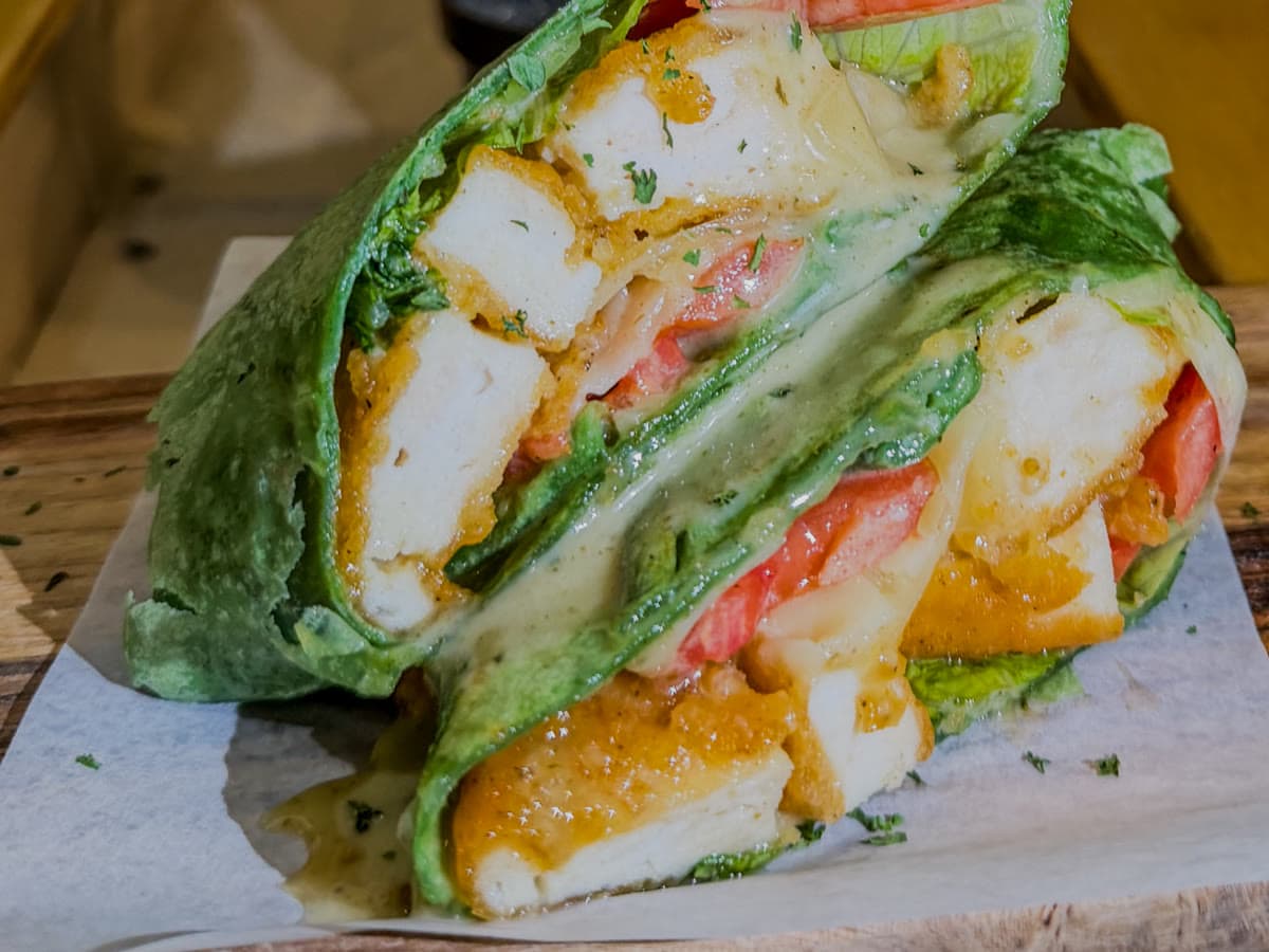 Fried Chicken Wraps